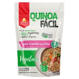 Quinoa Fácil Vegetais Organica 100g - Grings