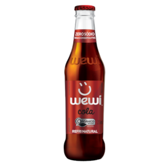 Refri Orgânico de Cola 255ml - Wewi