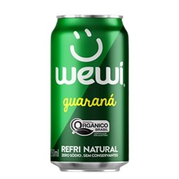 Refri Organico De Guaraná 350ml - Wewi