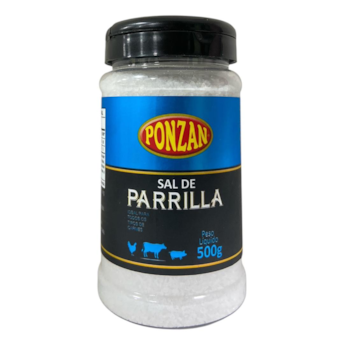 Sal De Parrilla Tradicional Ponzan 500g