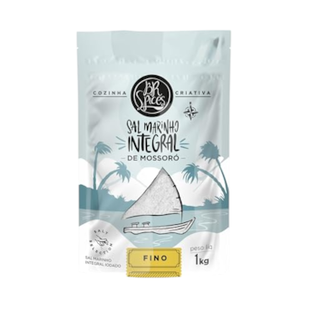 Sal Mairnho Integral De Mossoró BR Spices 1Kg