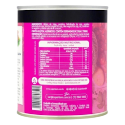 Salsicha Vegetal Superbom Lata 650g Salsicha Vegetal Superbom Lata 650g