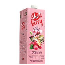 Shes Berry Cranberry 1 Litro