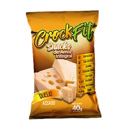 Produto Snacks De Arrroz Integral Sabor Queijo 40g - CrockFit