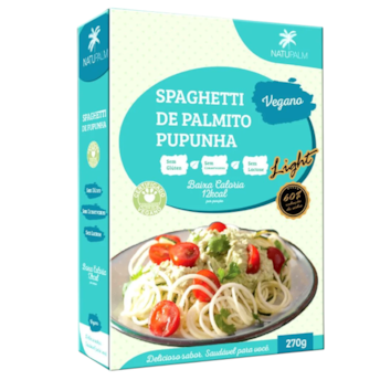 Spaghetti De Palmito Pupunha Light Natupalm 270g