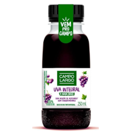 Suco de Uva Tinto Integral Campo Largo 250ml Suco de Uva Tinto Integral Campo Largo 250ml