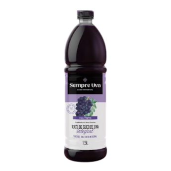 Suco De Uva Tinto Integral Sempre Uva 1,5L
