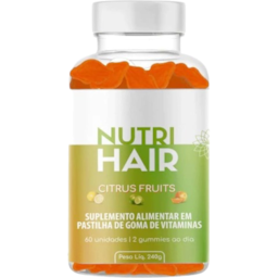 Suplemento Nutri Hair Citrus Nutrihealth 240g Suplemento Nutri Hair Citrus Nutrihealth 240g