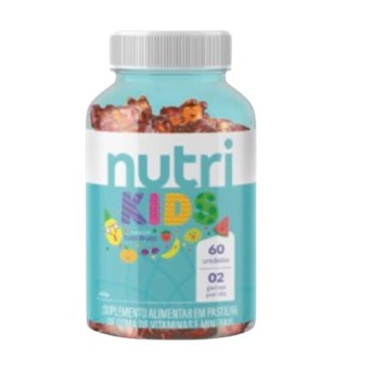 Suplemento Nutri Kids Sabor Tutti Frutti  Nutrihealth 240g