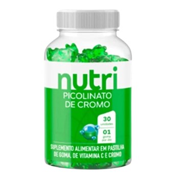 Suplemento Nutri Picolinato De Cromo 30un  Nutrihealth