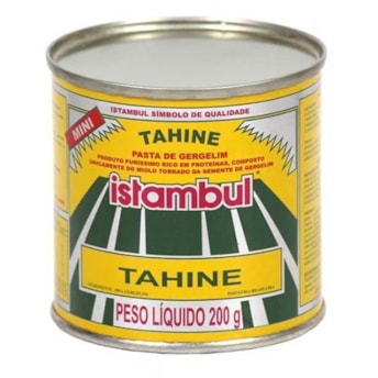 Tahine (Pasta de Gergelim) Istambul 200g Tahine (Pasta de Gergelim) Istambul 200g