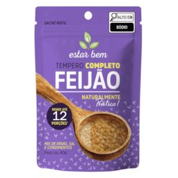 Tempero Completo Feijão Sache Estar Bem 80g