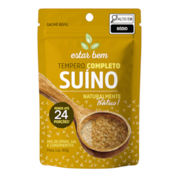 Tempero Completo Suíno Sache Estar Bem 80g