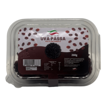 Uva Passa Preta Sem Semente São Vito 260g