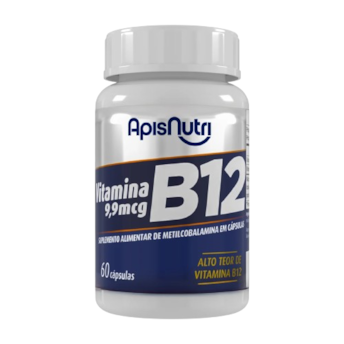 Vitamina B12 Apisnutri 60 Cápsulas