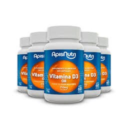 Vitamina D3 Apisnutri 60 Cápsulas