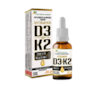 Vitamina D3 + K2 Gotas Laranja 20ml Flora Nativa