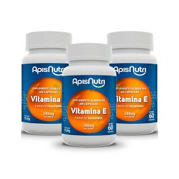 Vitamina E Apisnutri 60 Cápsulas