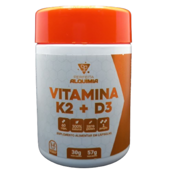 Vitamina K2 + D3 Perfeita Alquimia 60 Caps