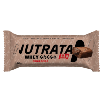 Whey Grego Bar Brigadeiro Nutrata 40g