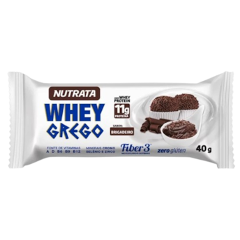 Whey Grego Bar Brigadeiro Nutrata 40g