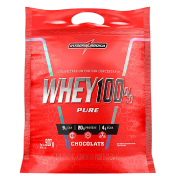 Whey Protein Concentrado 100% Pure 907g - Integralmedica