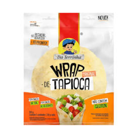 Wrap de Tapioca Original Da Terrinha 150g