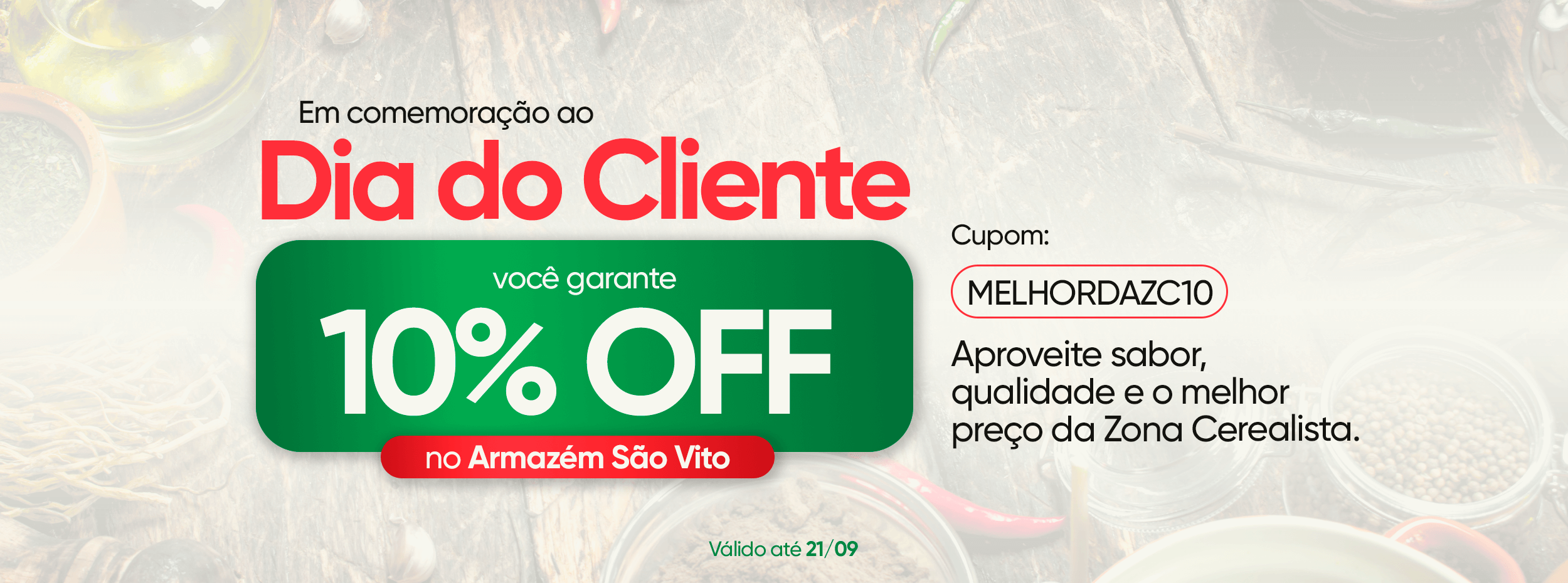 Dia do Cliente | Armazém São Vito
